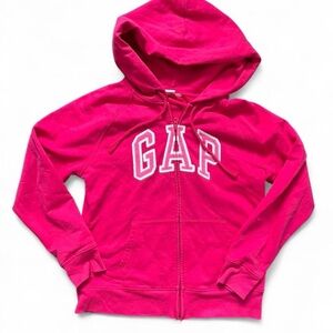 GAP Hot Pink Zip-Up Hoodie